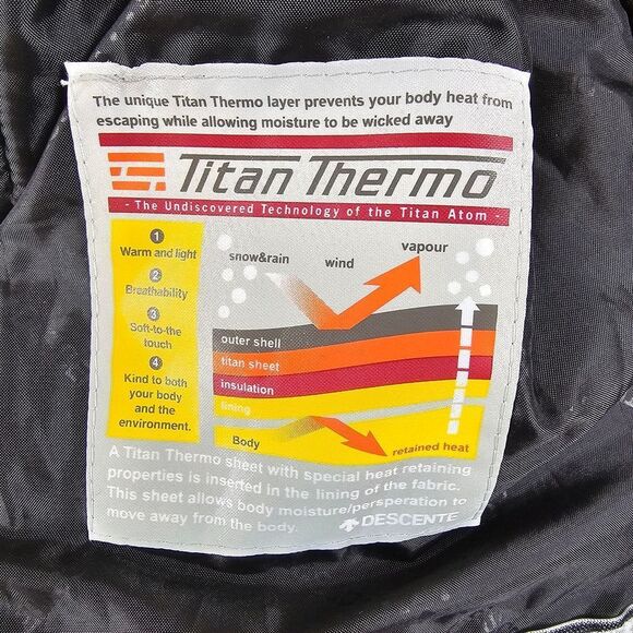 Descente Snowboarding Jacket in Blue - Size 10 - Picture 12 of 15